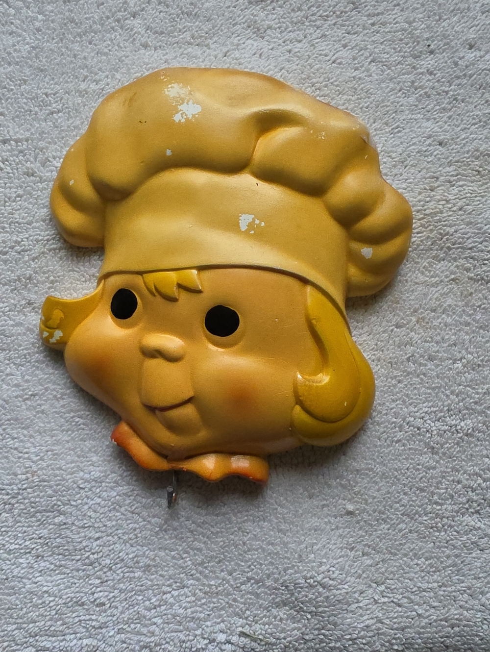 1964 MILLER STUDIO Chalkware Chef Kitschy Playful Accent.
